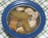 冬瓜と鳥のつくねの煮物　とろみなし作り方7写真