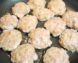 鶏つくね☆照り焼きハンバーグ風作り方5写真