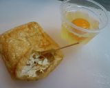 簡単♪卵きんちゃくと野菜の煮物作り方1写真