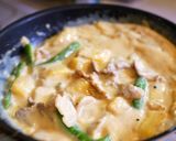 さつまいもと豚肉のカルボナーラ風作り方5写真