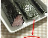 クリスマス海苔巻き~サンタの忘れもの~作り方3写真