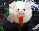 笑えるぅ？～変顔おにぎりでにらめっこ　作り方4写真