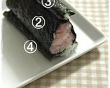 クリスマス海苔巻き~サンタの忘れもの~作り方5写真