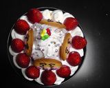 アンパンマンのクリスマスツリーケーキ作り方14写真