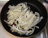 コンビーフとキャベツのパスタ作り方4写真