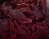 こんにゃく　ピーマン　牛肉の甘辛煮★作り方6写真