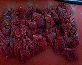 こんにゃく　ピーマン　牛肉の甘辛煮★作り方7写真