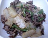 こんにゃく　ピーマン　牛肉の甘辛煮★作り方12写真