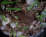 こんにゃく　ピーマン　牛肉の甘辛煮★作り方11写真