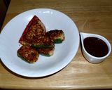 ピーマンの鶏挽肉詰め～簡単カレーソース～作り方12写真