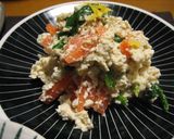 春菊の白和え作り方5写真