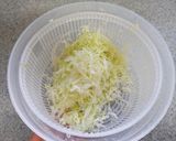 ふんわり♡時短で千切りキャベツ作り方5写真