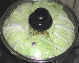 白菜とお揚げの煮物作り方4写真