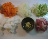 カレールウを使って…♪カレーうどん作り方1写真