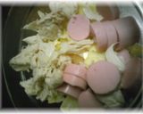 魚肉ソーセージコーールスロー☆お弁当にも作り方1写真