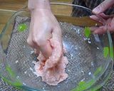 白菜と鶏だんごの鍋作り方1写真