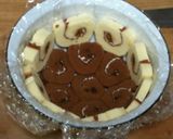 ロールケーキで作るドームケーキ作り方4写真