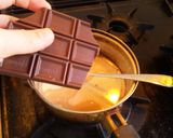 びっくりコーンスターチで生チョコプリン★作り方2写真