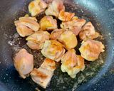 厚揚げと鶏肉のミートボールあん炒め♪作り方3写真
