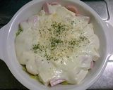 魚(ぎょっ！)と驚く柚子胡椒豆腐グラタン作り方11写真