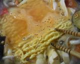 お一人様ランチ☆イタリアン煮込みラーメン作り方3写真