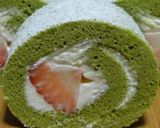 シュー皮フルーツロールーケーキ作り方12写真