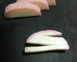 かまぼこの飾り切り作り方1写真