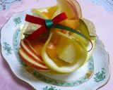 X'mas～♡フルーツバスケット♡作り方6写真
