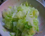キャベツのサラダ作り方1写真