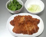 ❤フライパンでカツ丼❤作り方1写真