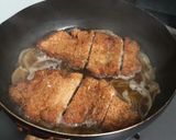 ❤フライパンでカツ丼❤作り方4写真