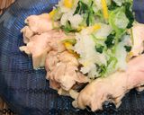 さっぱり♪蒸し鶏の柚子おろしポン酢作り方5写真