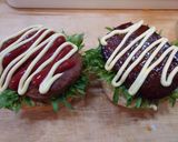 超簡単！BLTとてりたまバーガー！！作り方5写真