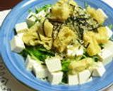 レモン風味ドレ☆水菜と雑魚のサラダ♪作り方6写真