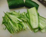 冷蔵庫の材料で作る中華サラダ♪作り方1写真