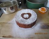 少ない材料で作るチョコレートケーキ作り方8写真