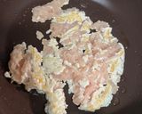 さっぱり♫鶏ひき肉のチャーハン作り方3写真