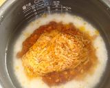 マーボー豆腐の素で中華風炊き込みごはん作り方3写真