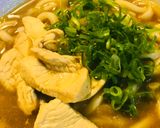 あまったカレーで●チキンカレーうどん作り方4写真