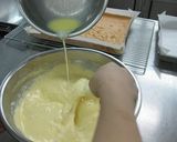 黄桃ロールケーキ作り方5写真