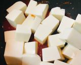 ミニ豆腐のチリソース風サラダソース作り方1写真
