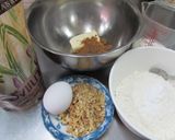ふんわり香ばしい 胡桃ブラウンマフィン作り方1写真