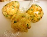 三色♪茶巾たまご作り方4写真