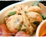 三色♪茶巾たまご作り方5写真