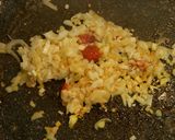 麻婆豆腐にトマト入っちゃいました♪作り方3写真