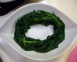 とろ～りニラ卵黄～ゴマ風味(人´З`*)作り方2写真