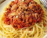 ミートソースパスタ作り方5写真