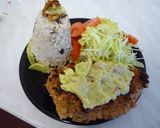 カフェ風(笑)！焼きとんかつプレート＾＾作り方8写真