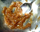 レンジで鶏ひき肉長ネギ油揚げ梅肉和え作り方6写真
