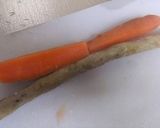 鶏胸肉のごぼう巻き☆醤油マスタードソース作り方2写真